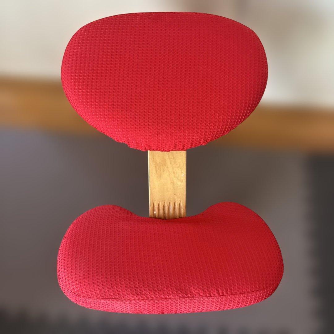 rybo チェア　サカモト　赤カバーつき❷