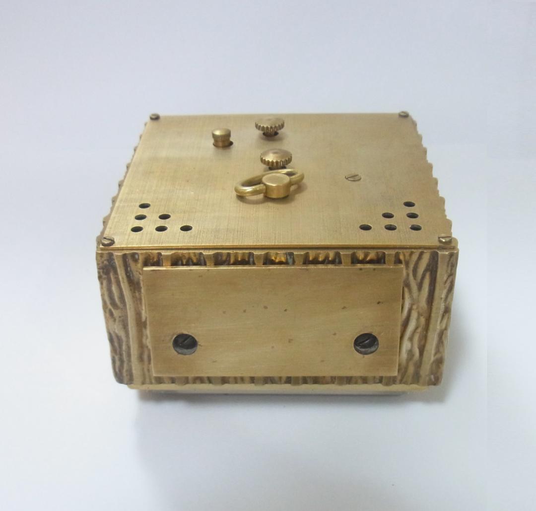 ドイツ製　機械式時計　置時計　EUROPA　稼動品　（出品１）