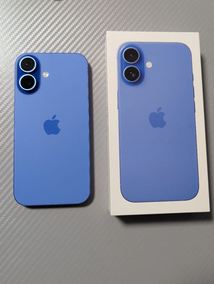 iPhone16 128gb ウルトラマリン　シムフリー