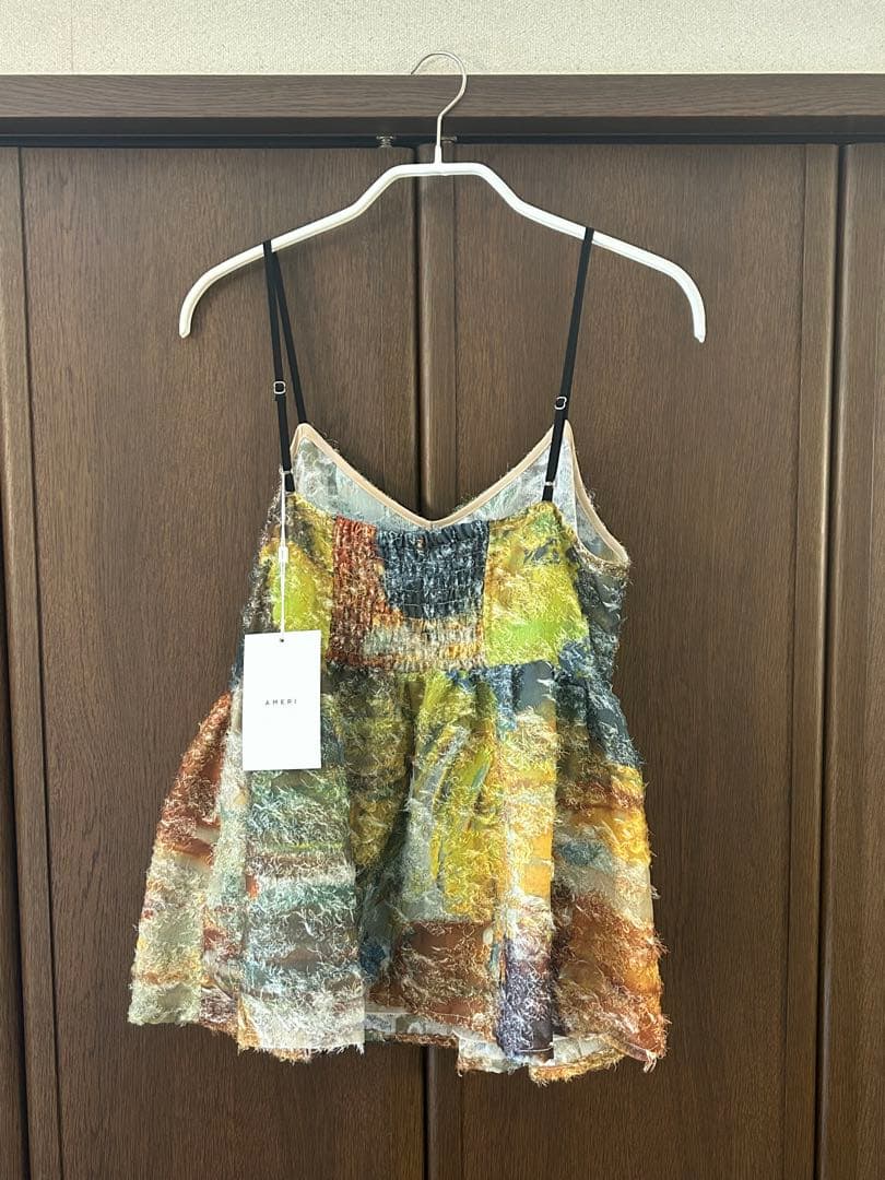 AMERI新品MEDI RACHEL FLUFFY ART CAMISOLE