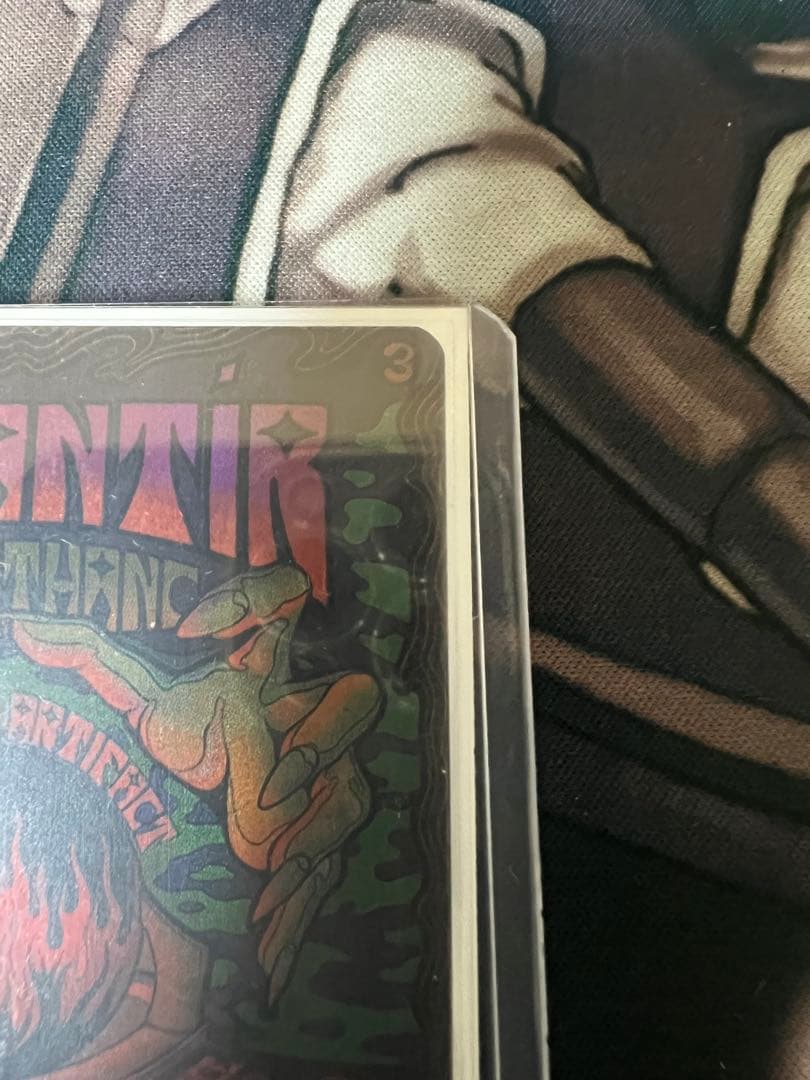 MTG オルサンクのパランティール Foil ボーダーレス　美品　パック開封直後