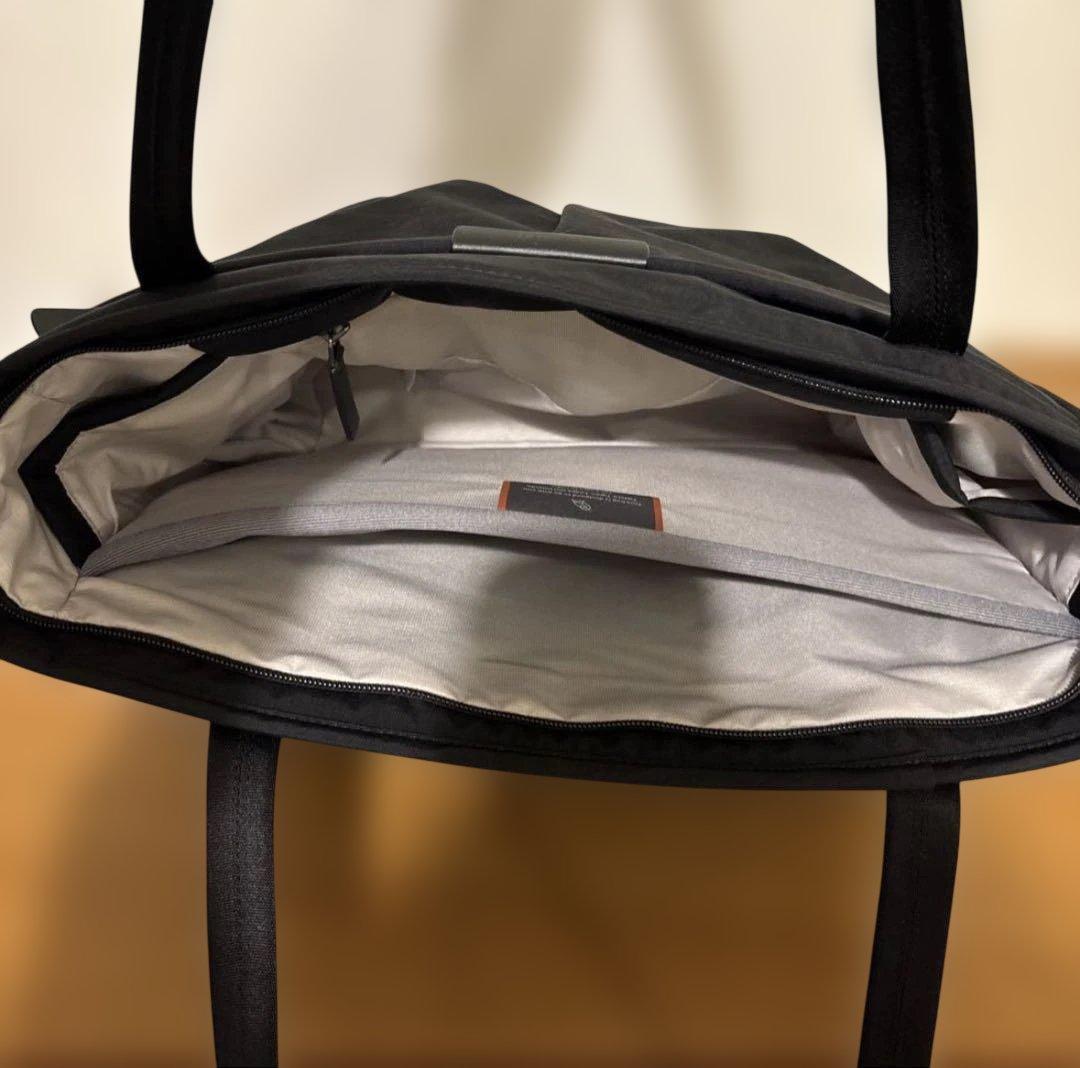 【新品未使用】ベルロイ　ブラック トートバッグ　ビジネストート　15L