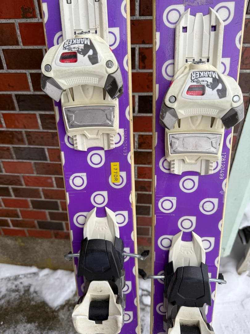 ファットスキー　パウダースキー　新雪