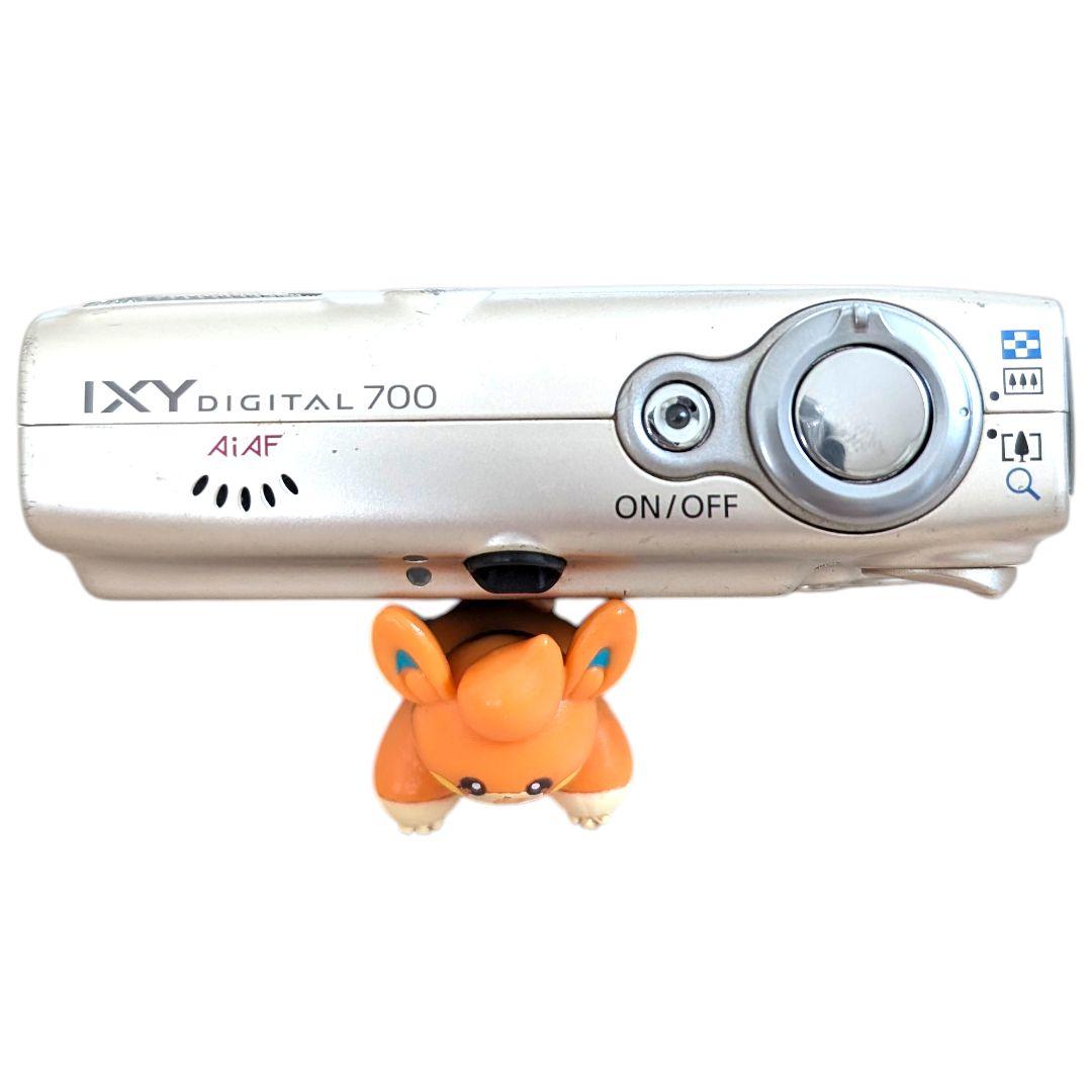 動作確認済 Canon IXY 700 デジカメ ゴールド バッテリー 充電器