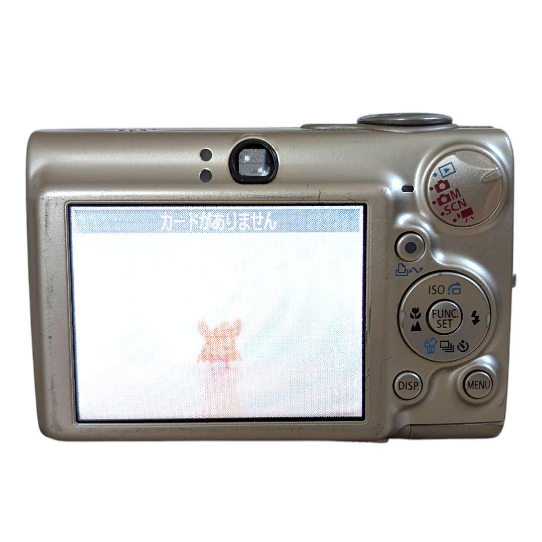 動作確認済 Canon IXY 700 デジカメ ゴールド バッテリー 充電器