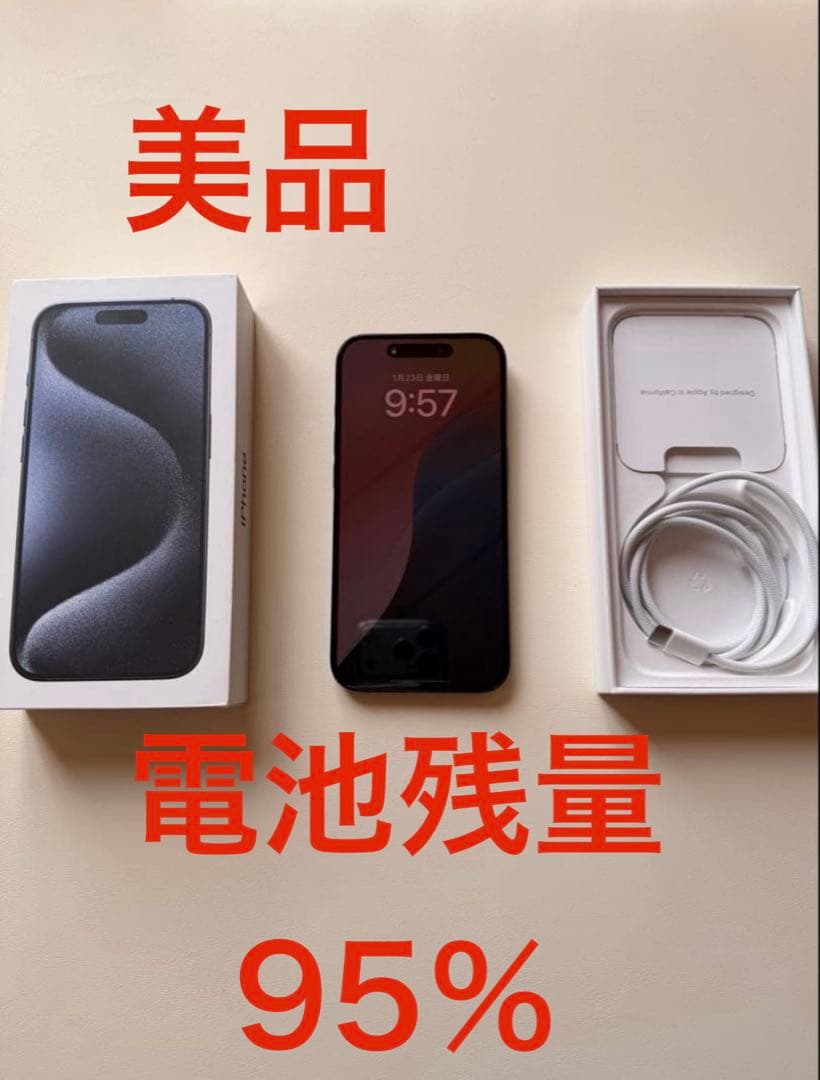 Apple iPhone15Pro 本体 256