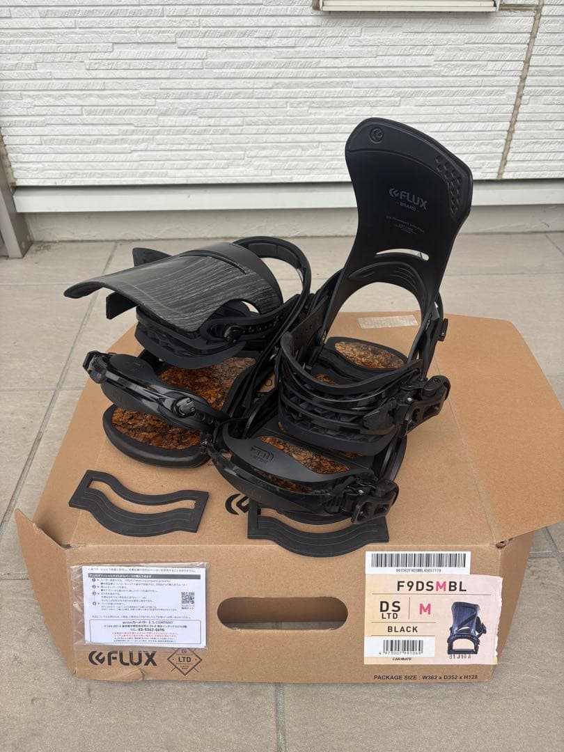 FLUX フラックス DS LTD ディーエスリミテッド BK WOOD M