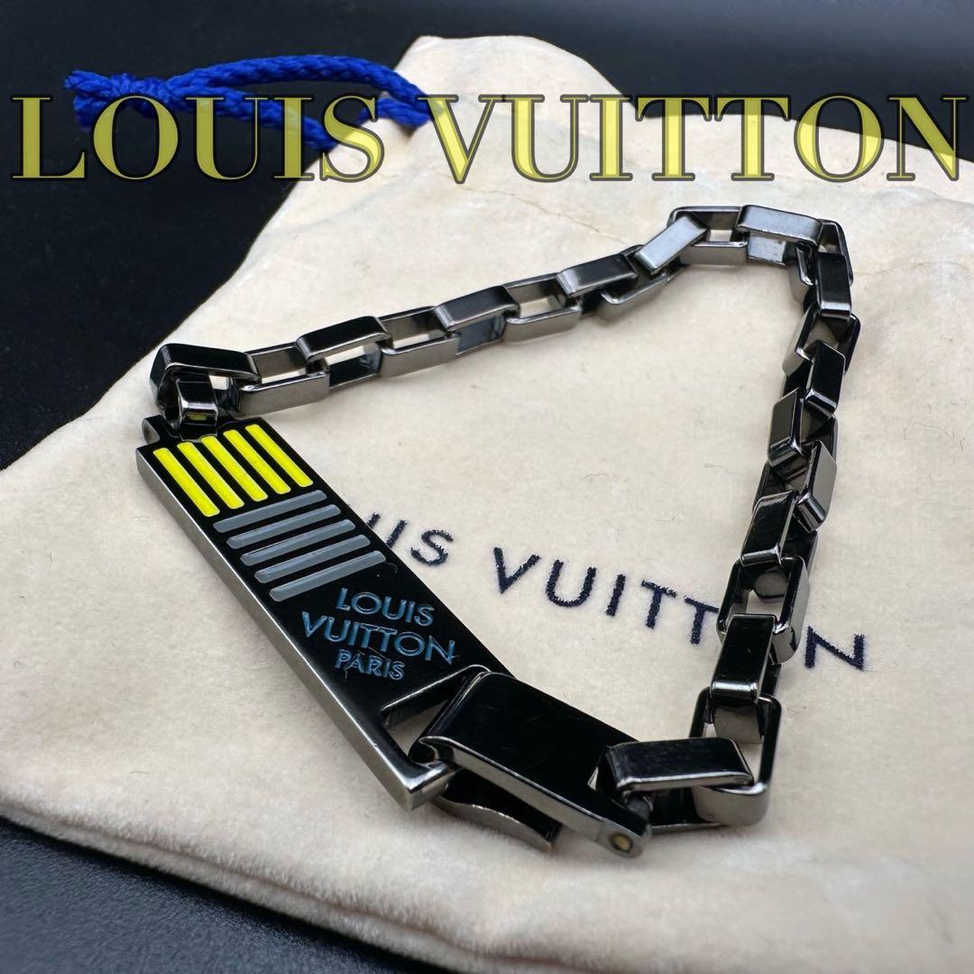 極美品✨　ルイヴィトン　ブレスレット　MP2226　ロゴ　刻印　1558
