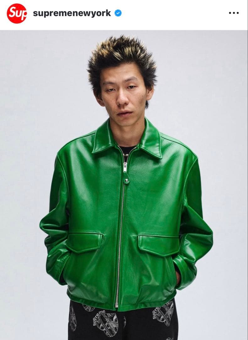 【sleepyboyさん着用】90s OLDGAP レザージャケット