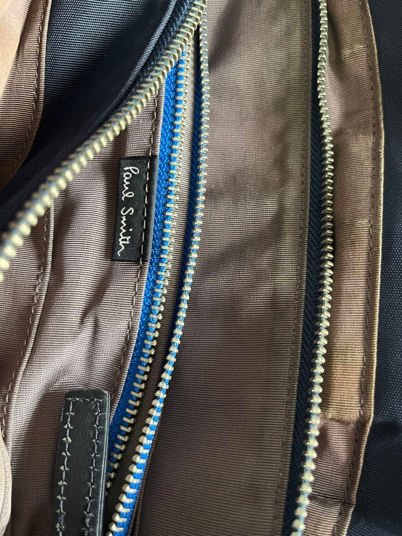 Paul Smithポールスミス　トートバッグ　ビジネスバッグ　マルチストライプ