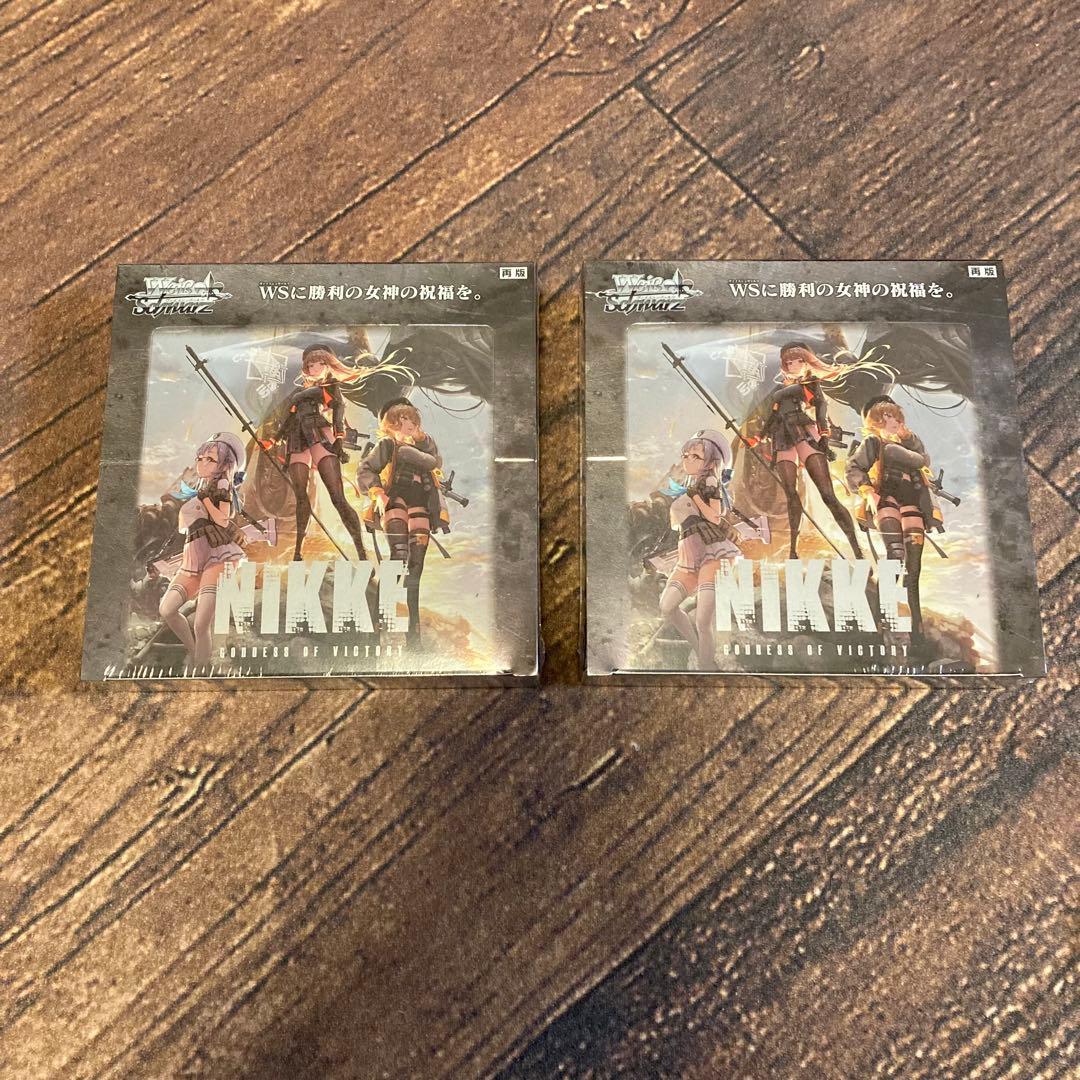 【新品・未開封】ヴァイスシュヴァルツ　NIKKE シュリンク付き 2 BOX