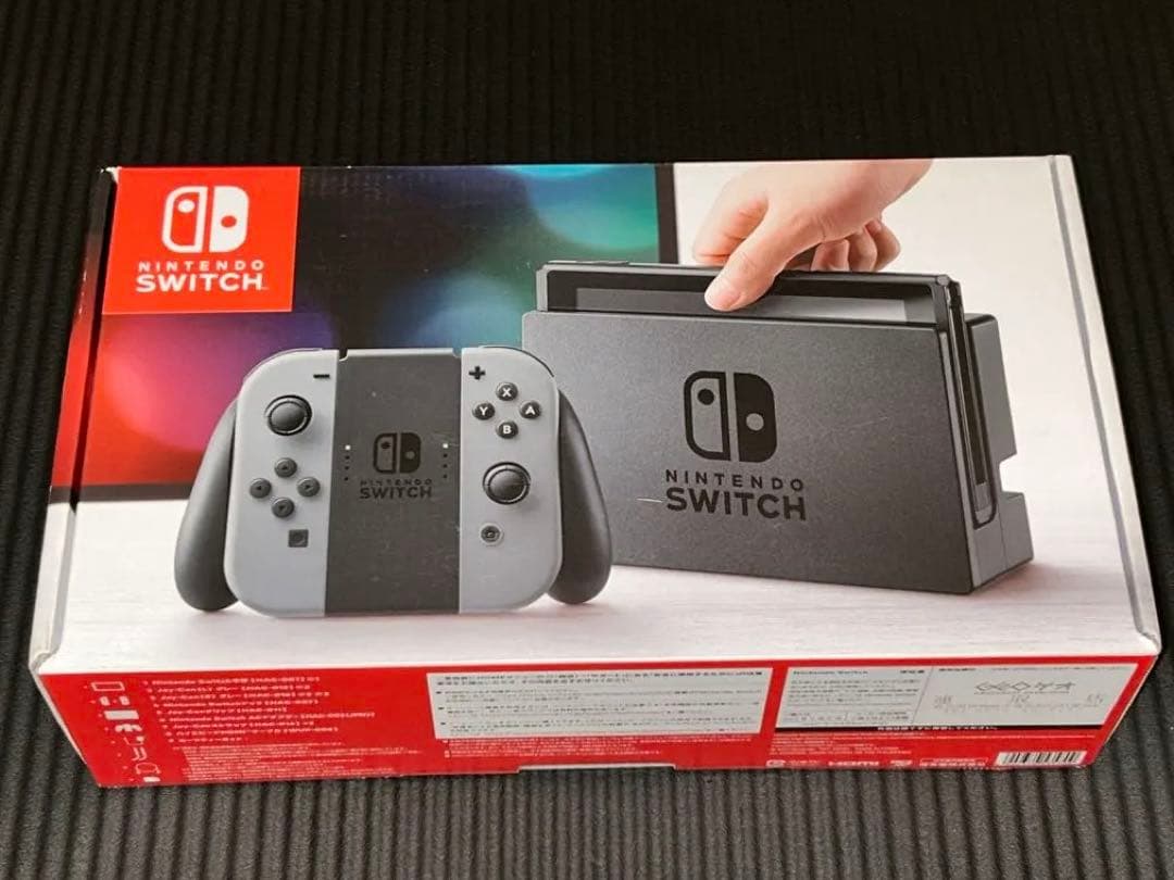 Nintendo Switch グレー HAC-S-KAAAA SDカード付き