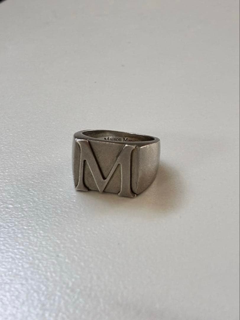 maison margiela 2020aw signet ring 15号