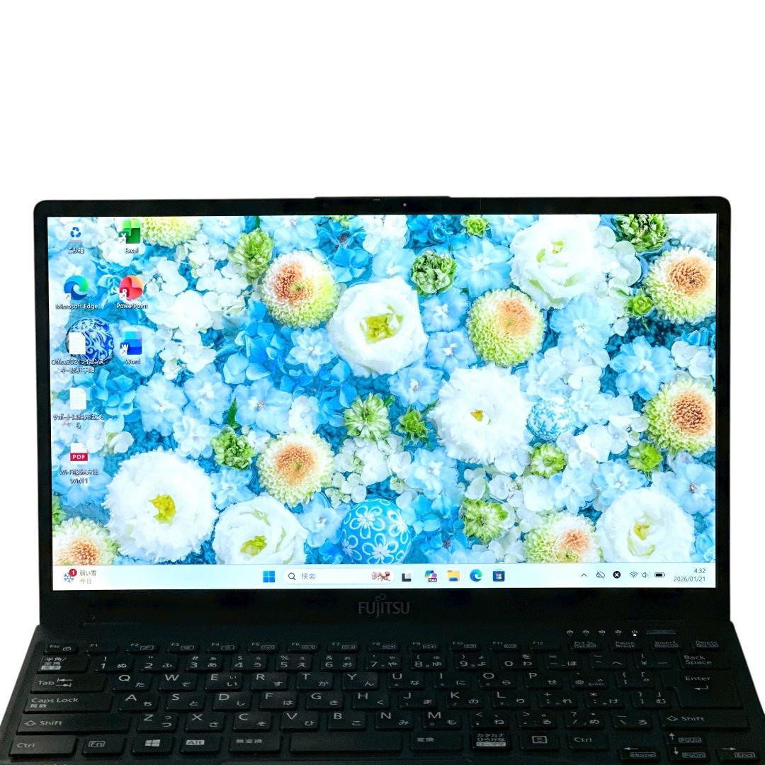【超軽量】富士通 ノートパソコン LIFEBOOK i5 11世代 752