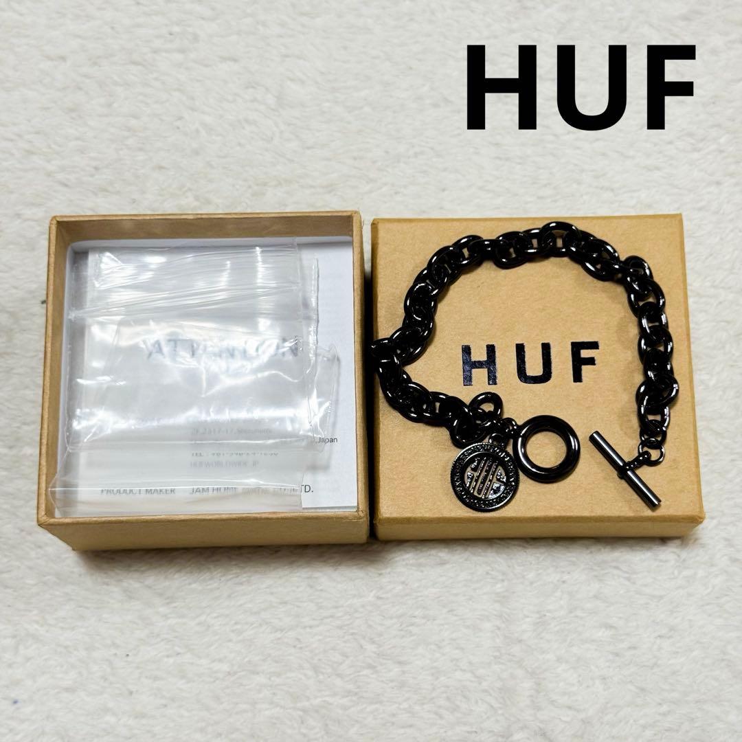 新品 未使用 ハフ 22SS REGIONAL ブレスレット ブラック S/M