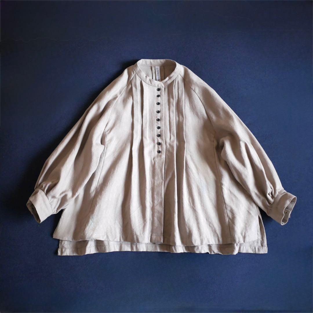 ハンズオブクリエイション OUVERT ラグランスリーブブラウス