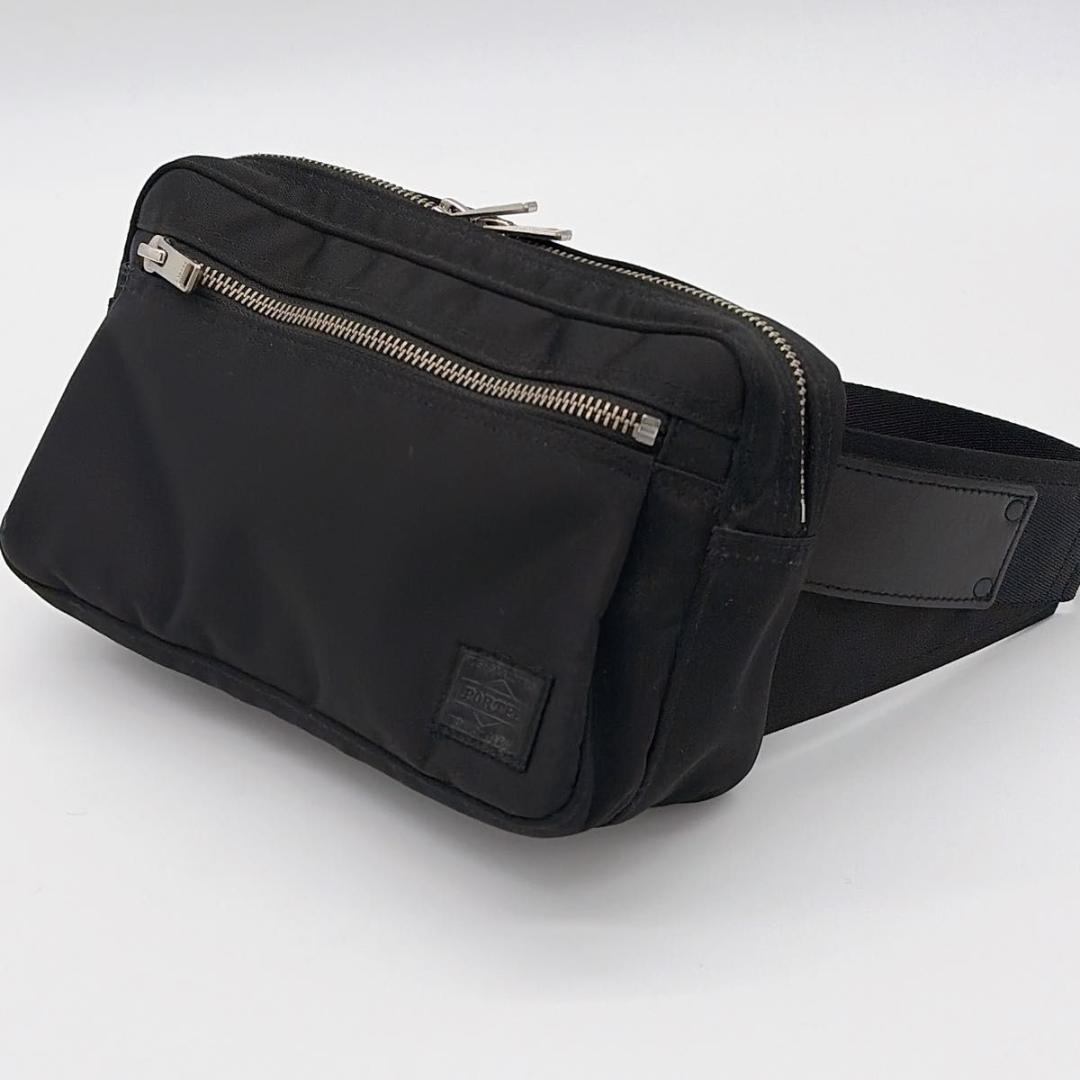 極美品 PORTER LIFT ポーター リフト ボディバッグ ブラック