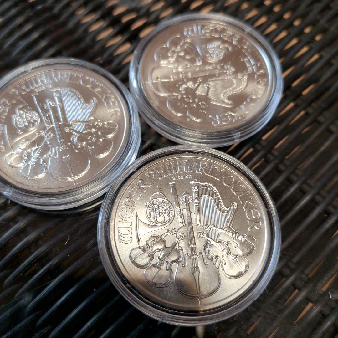 オーストリア ウィーン銀貨 1オンス 純銀　2025年