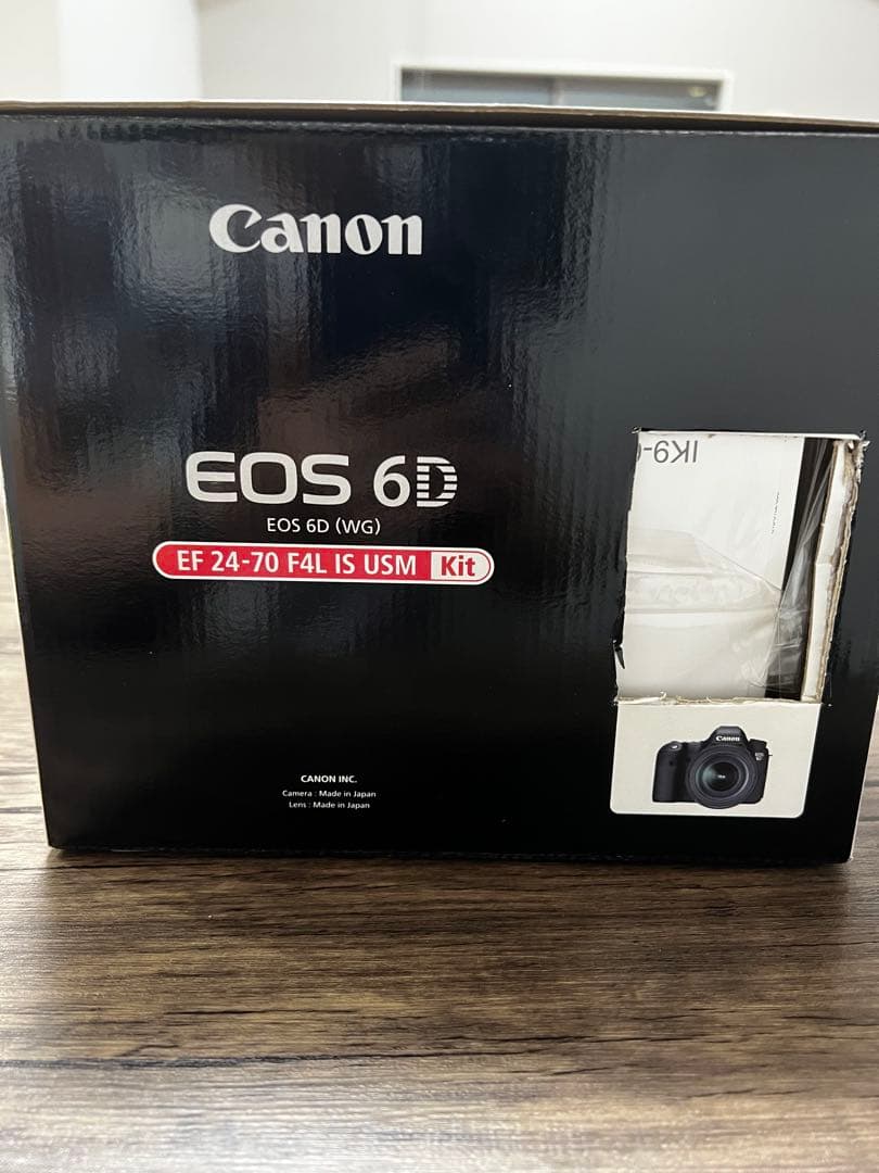 Canon EOS 6D (WD) 24-70 F4L IS USMキット