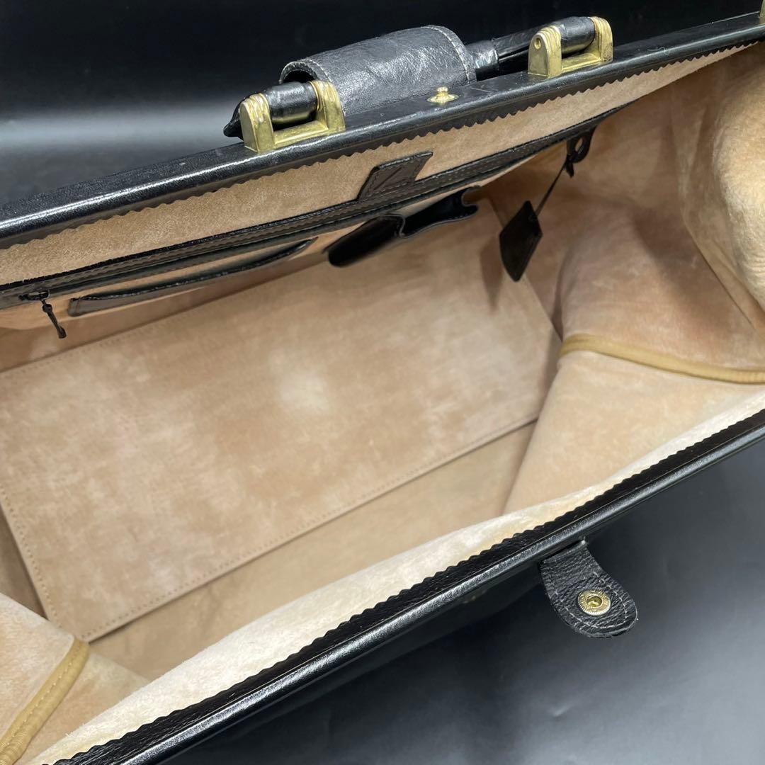 土屋鞄 ダレスバッグ 書類鞄 ブラック レザー 革 大容量