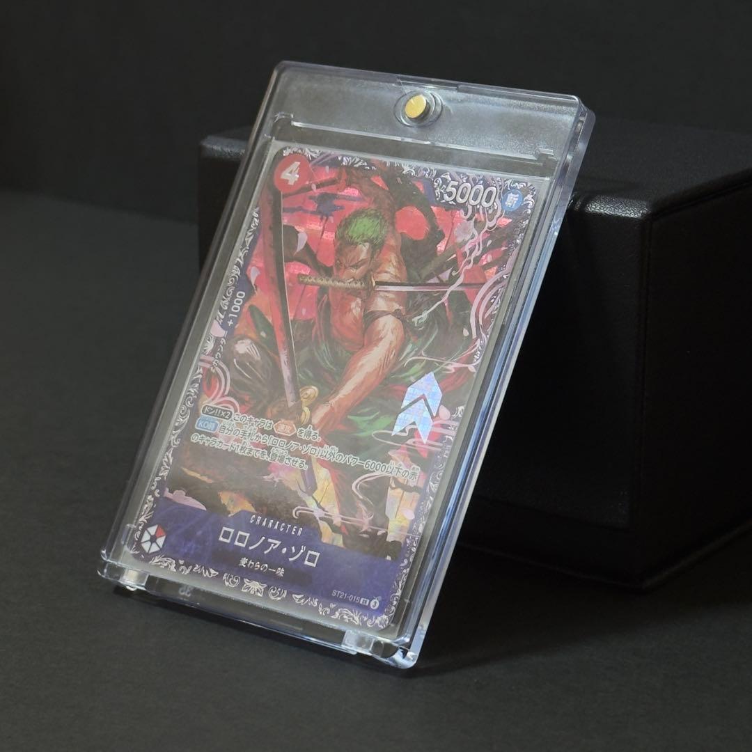 し*ろ様 【未開封】ロロノア・ゾロ SR ［ST21-015］プロモーションカー