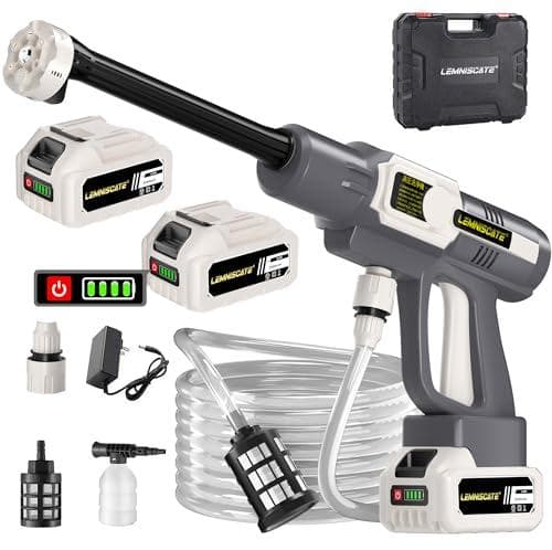 高圧洗浄機 コードレス 充電式 ハンディタイプ 高圧洗車機 850W _corg