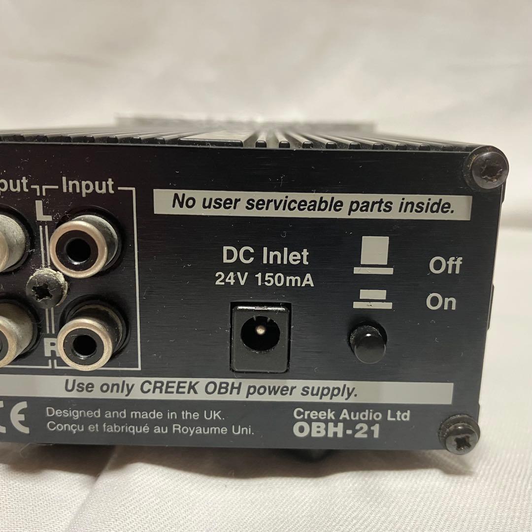 【動作品】Creek OBH-21 ヘッドフォンアンプ