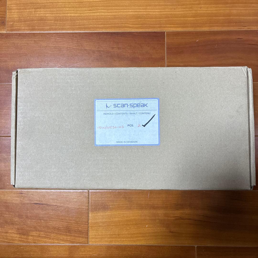 scan-speak 15W/4530-03 スピーカー 2個セット(未使用品)