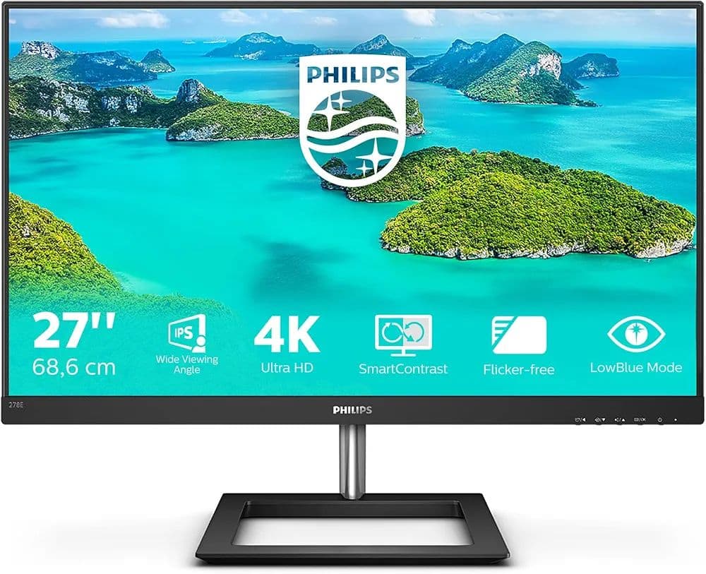 美品　PHILIPS 27インチ 4Kディスプレイ 278E1A/11