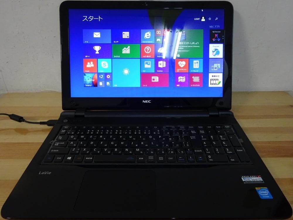 NEC ノートパソコン LaVie S PC-LS150SSB/中古特価良品