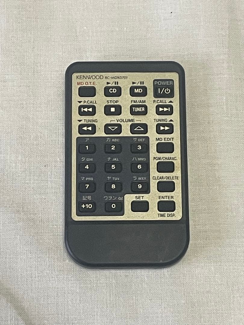 KENWOOD ラジオ・CD・MDコンポ本体