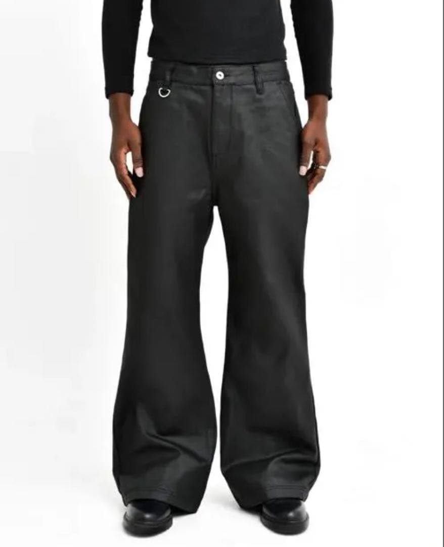 Asapmode Stacked Oil Coating Pants Mサイズ