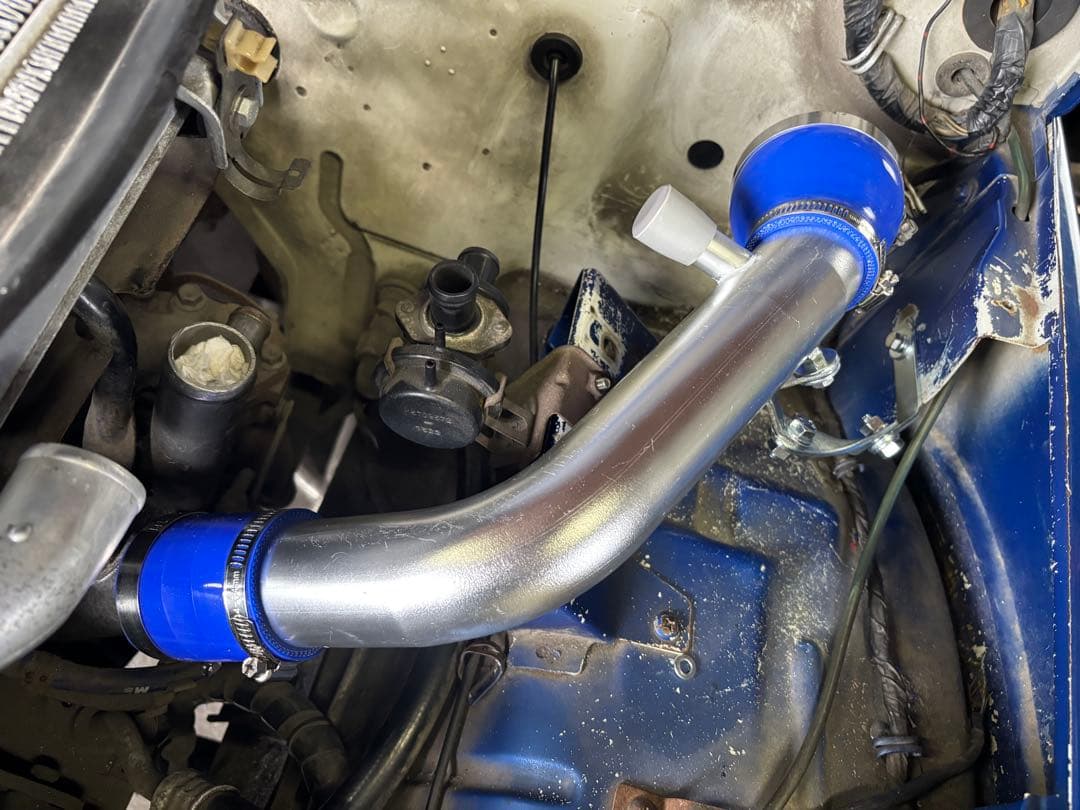 【にしくーん】ジムニーJA11 TRUSTGReddyアルミ製インテークP