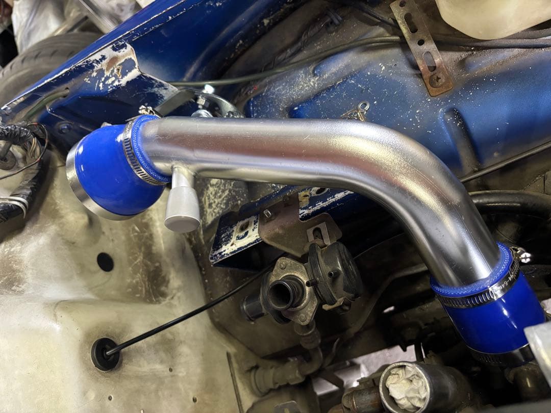 【にしくーん】ジムニーJA11 TRUSTGReddyアルミ製インテークP