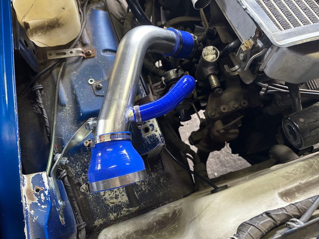 【にしくーん】ジムニーJA11 TRUSTGReddyアルミ製インテークP