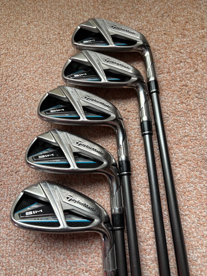 TaylorMade SIM アイアンセット 5本