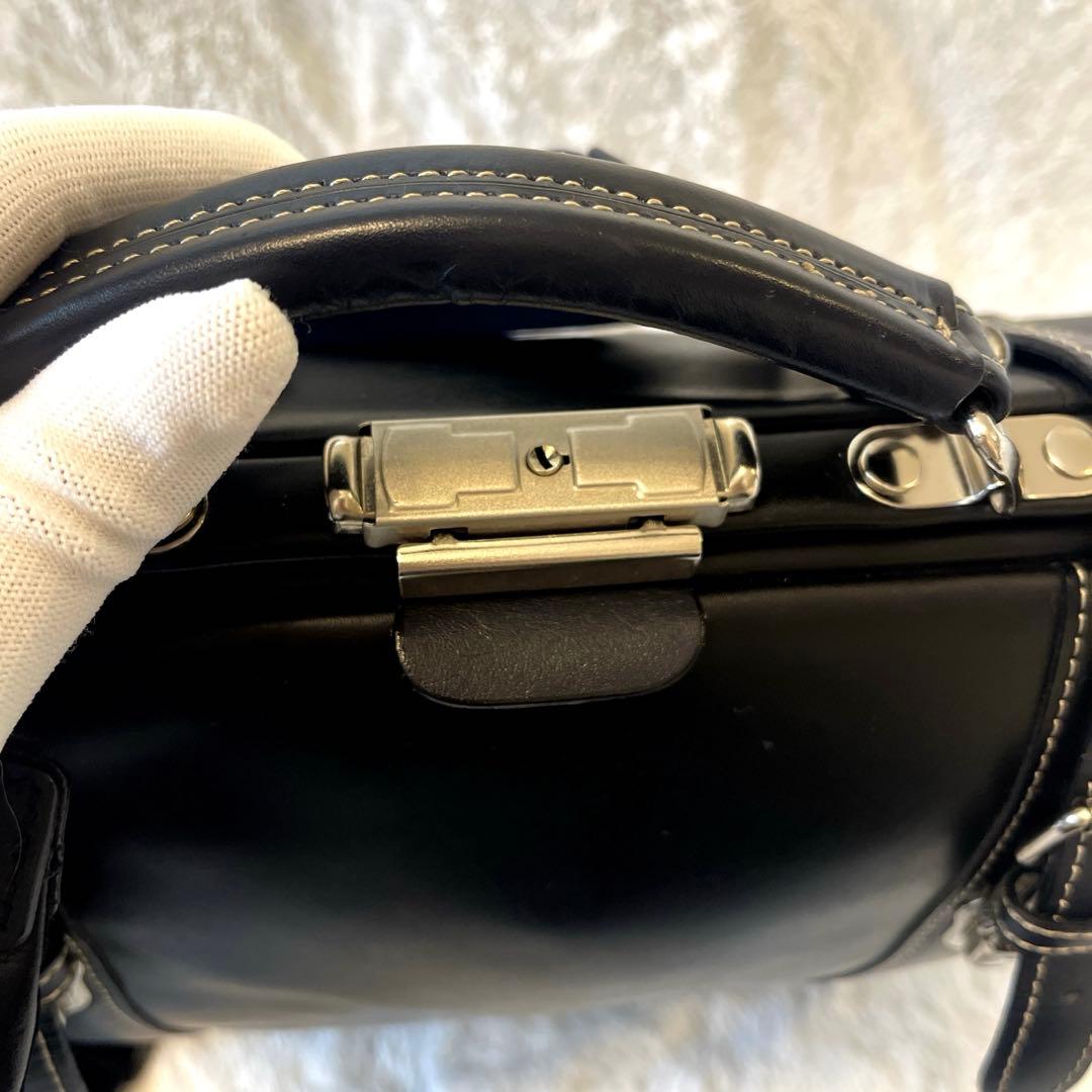 美品✨ 豊岡鞄 木和田 2WAY リュック ダレスバッグ ビジネス 通勤 黒