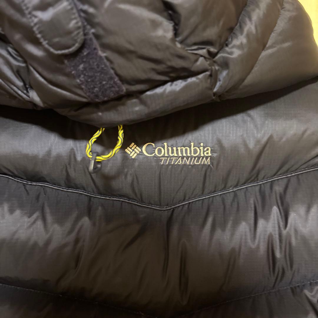 【美品】Columbia コロンビア フードダウンジャケット レディースL