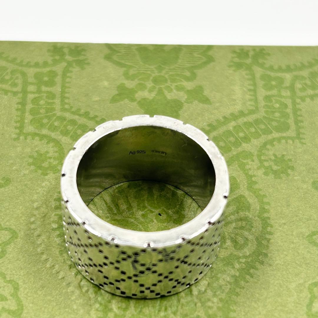 希少✨　グッチ　GUCCI リング　ディアマンテ　シルバー　Ag925 16号