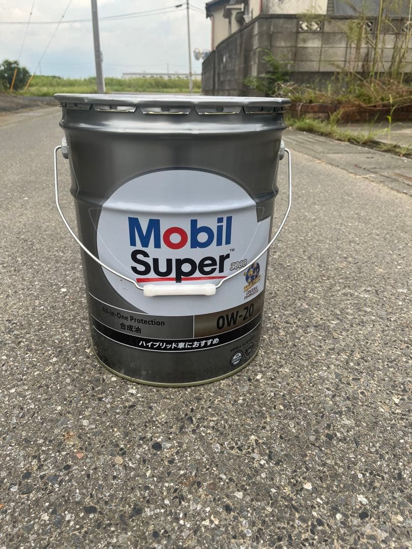 Mobil Super 0W-20 エンジンオイル 20L