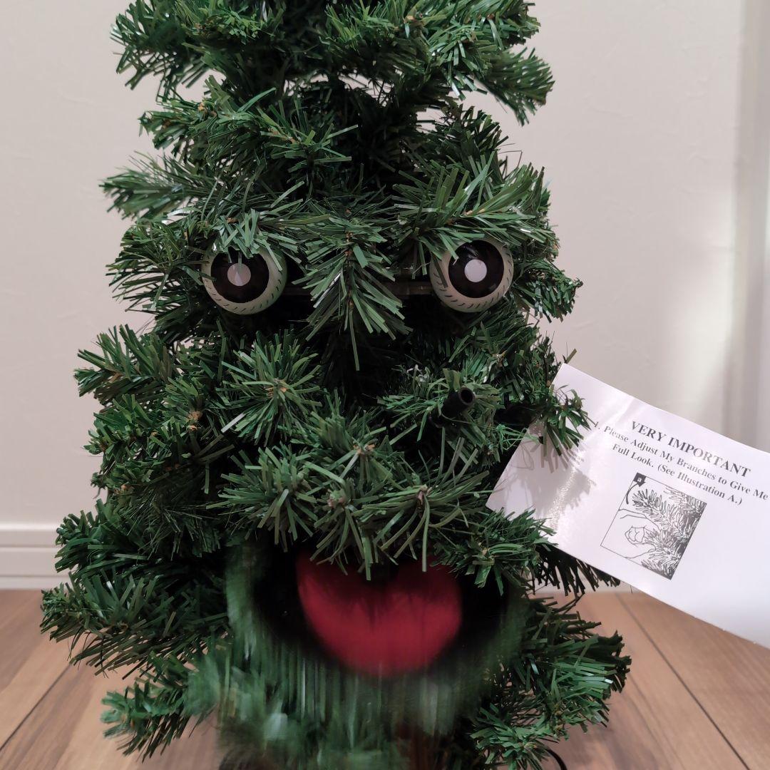 プリン　クリスマスツリー×2&光るサンタクロース