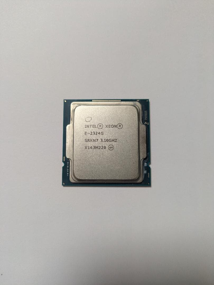 CPU IntelXeon E-2324G SRKN7 3.1GHz 4C/4T 65W
