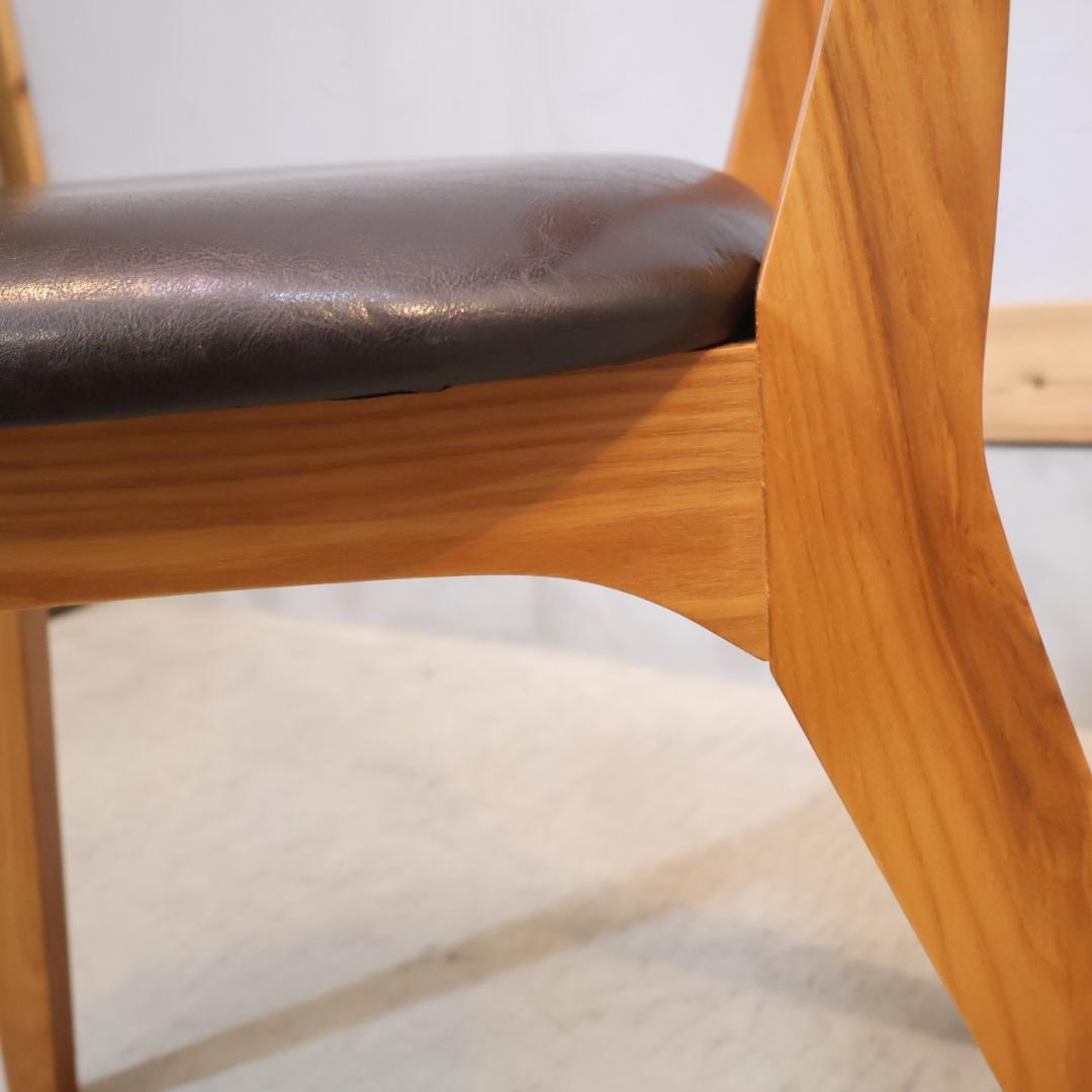 unico ウニコ FIX フィックス 北欧スタイル タモ材 ダイニングチェア