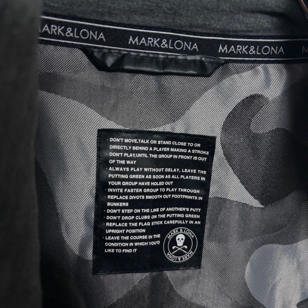 【極美品】マークアンドロナ 袖切り替え中綿ジャケット