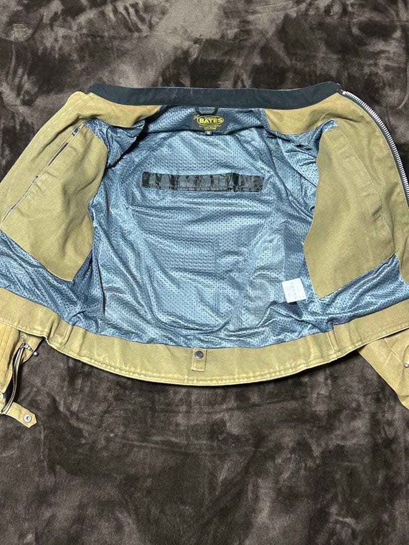 ベイツ メッシュライダース ボーン スケルトン レーシング バイクアメカジ 古着