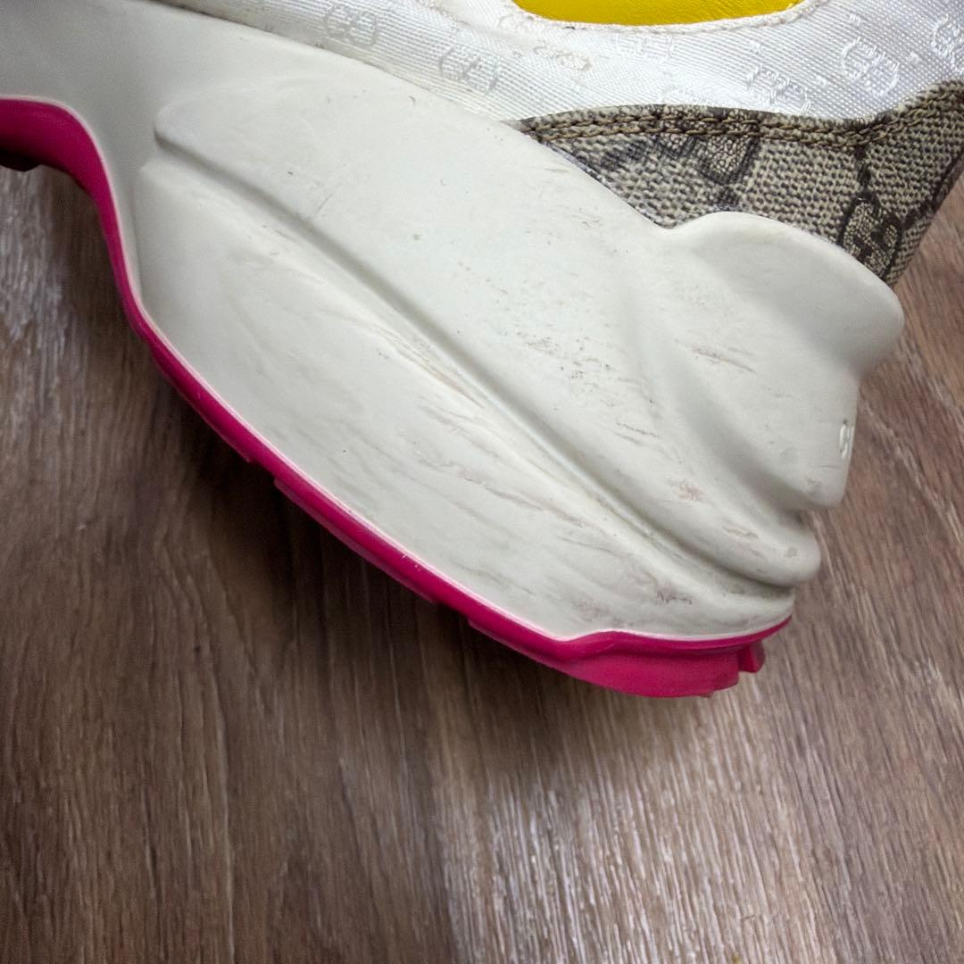 【値下げ】GUCCI グッチ　ライトン　スニーカー　GGスプリーム