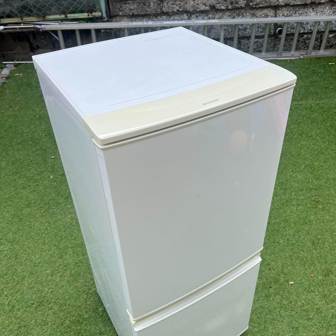 【横浜・川崎】シャープ　137L 2ドア冷蔵庫 SJ-14Y　左右付け替え対応