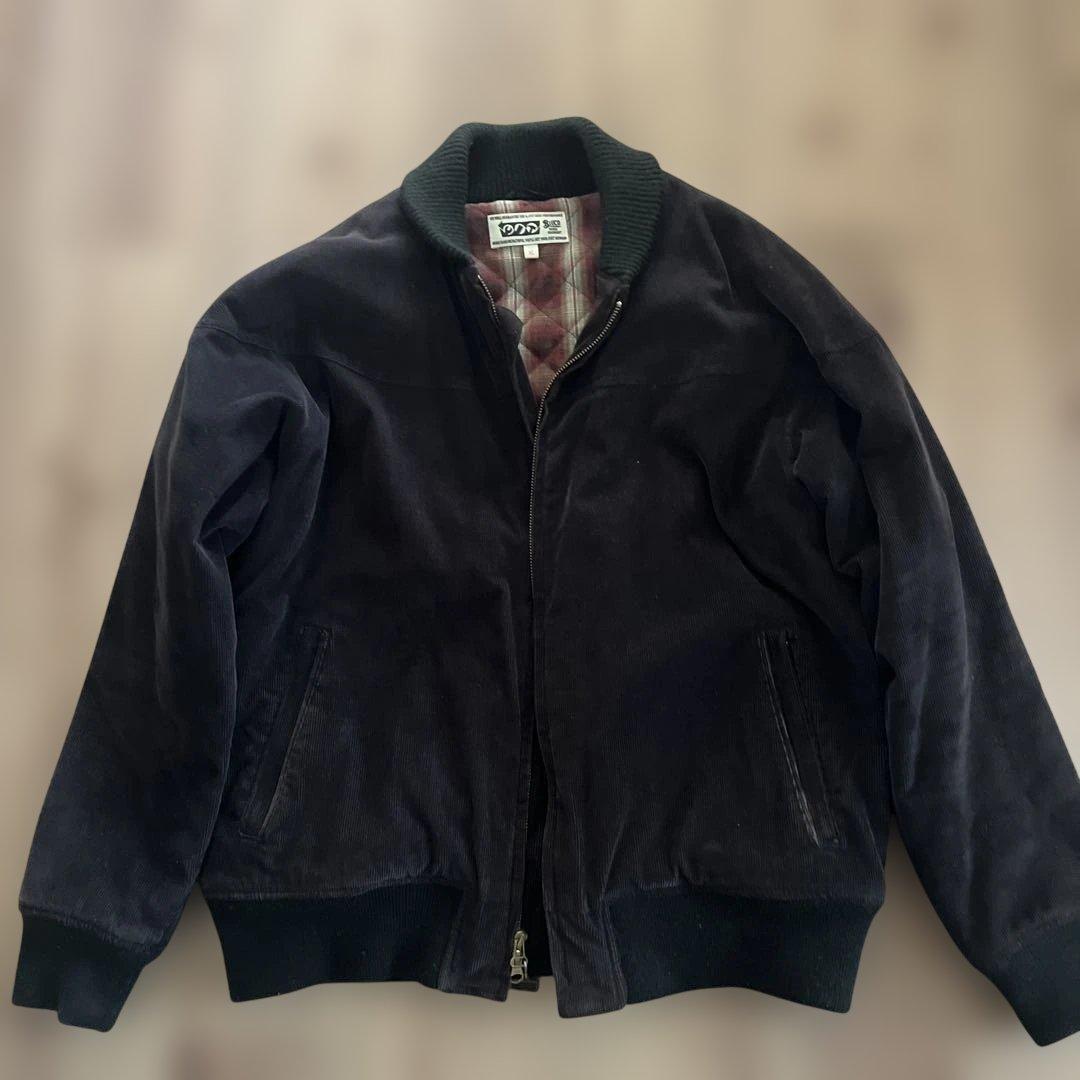 BLUCO コーデュロイ　ダービージャケット　ブラック　XL