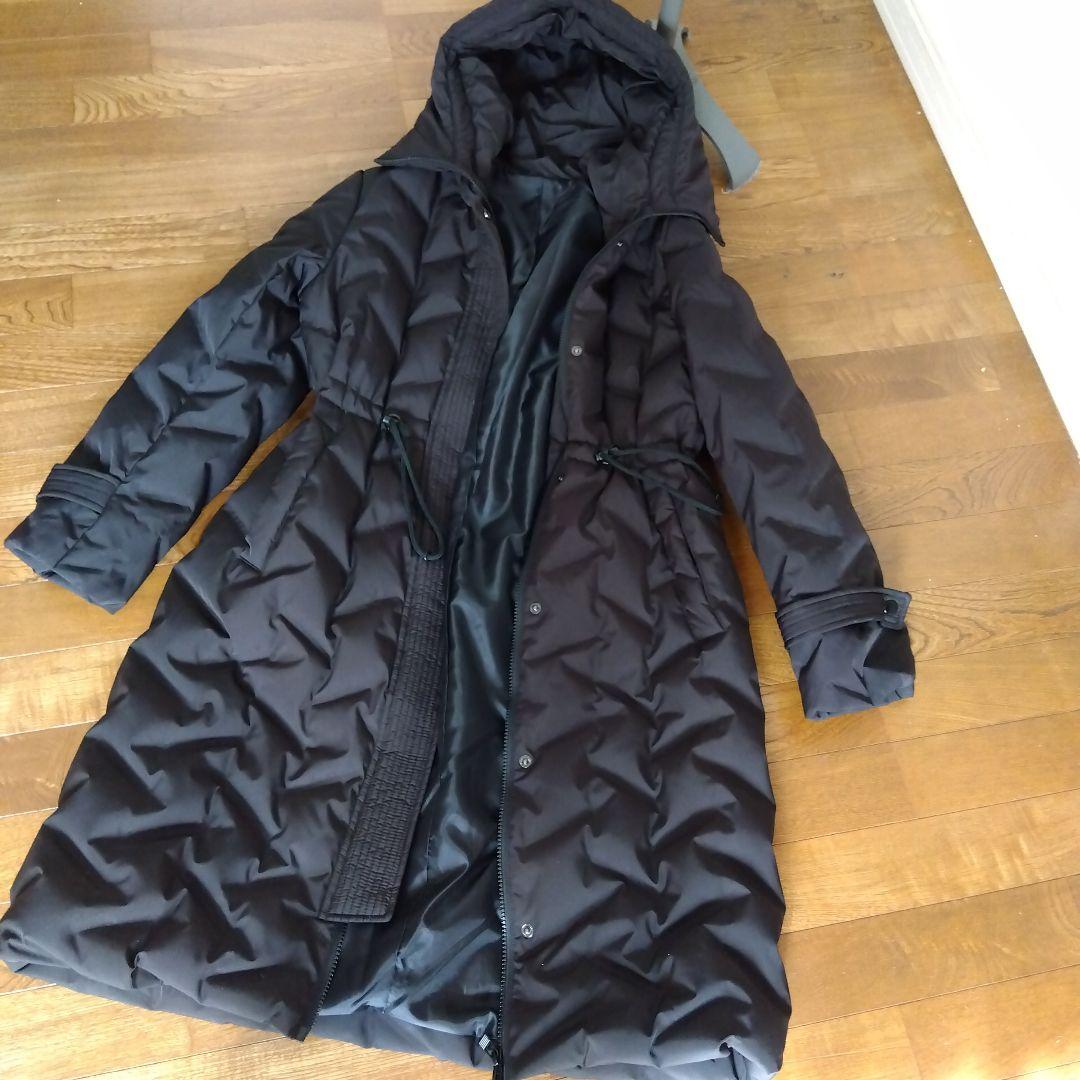 design aeraデザインアエラ　　ダウンロングコート　黒