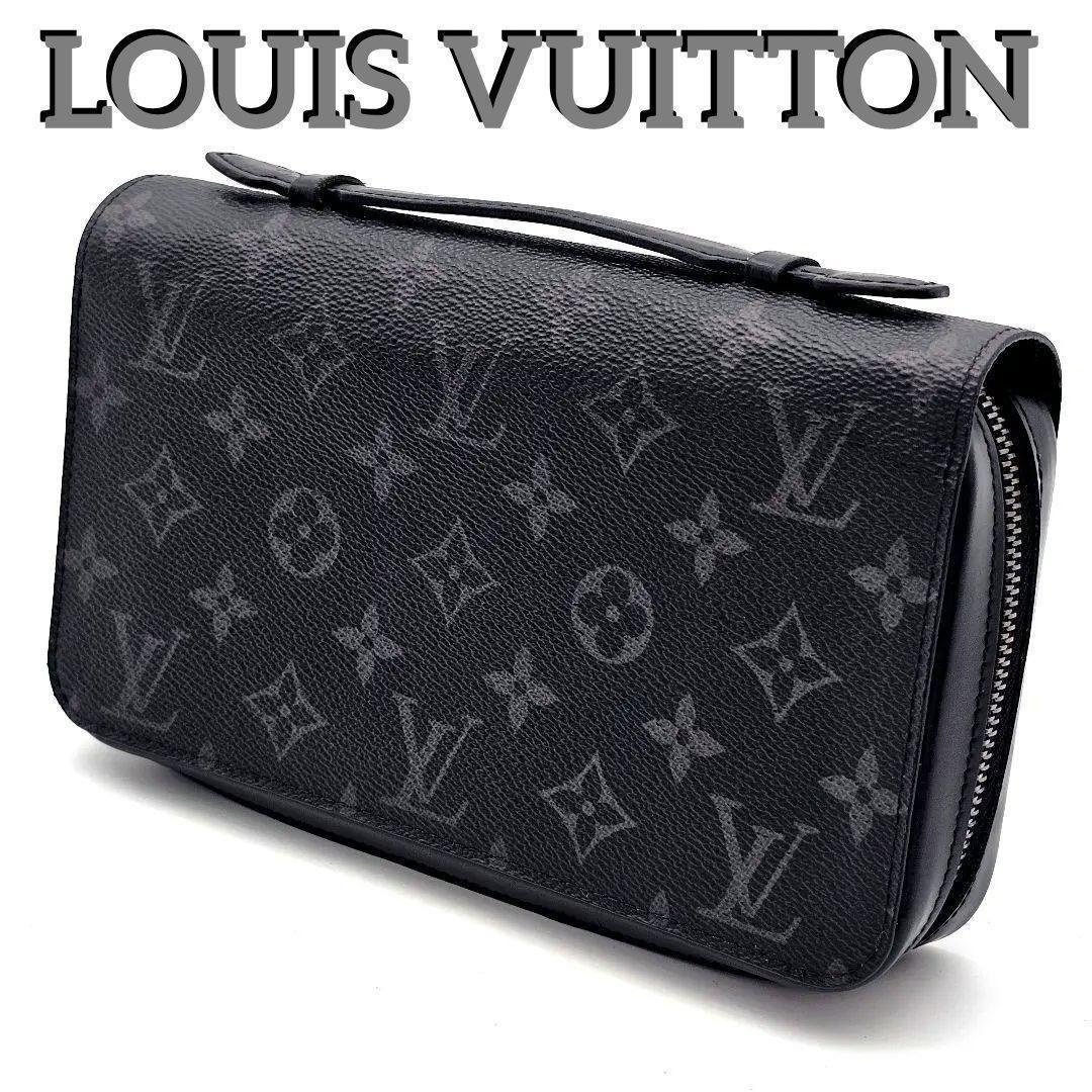 ルイヴィトン　エクリプス　モノグラム　ジッピーXL　長財布　D405